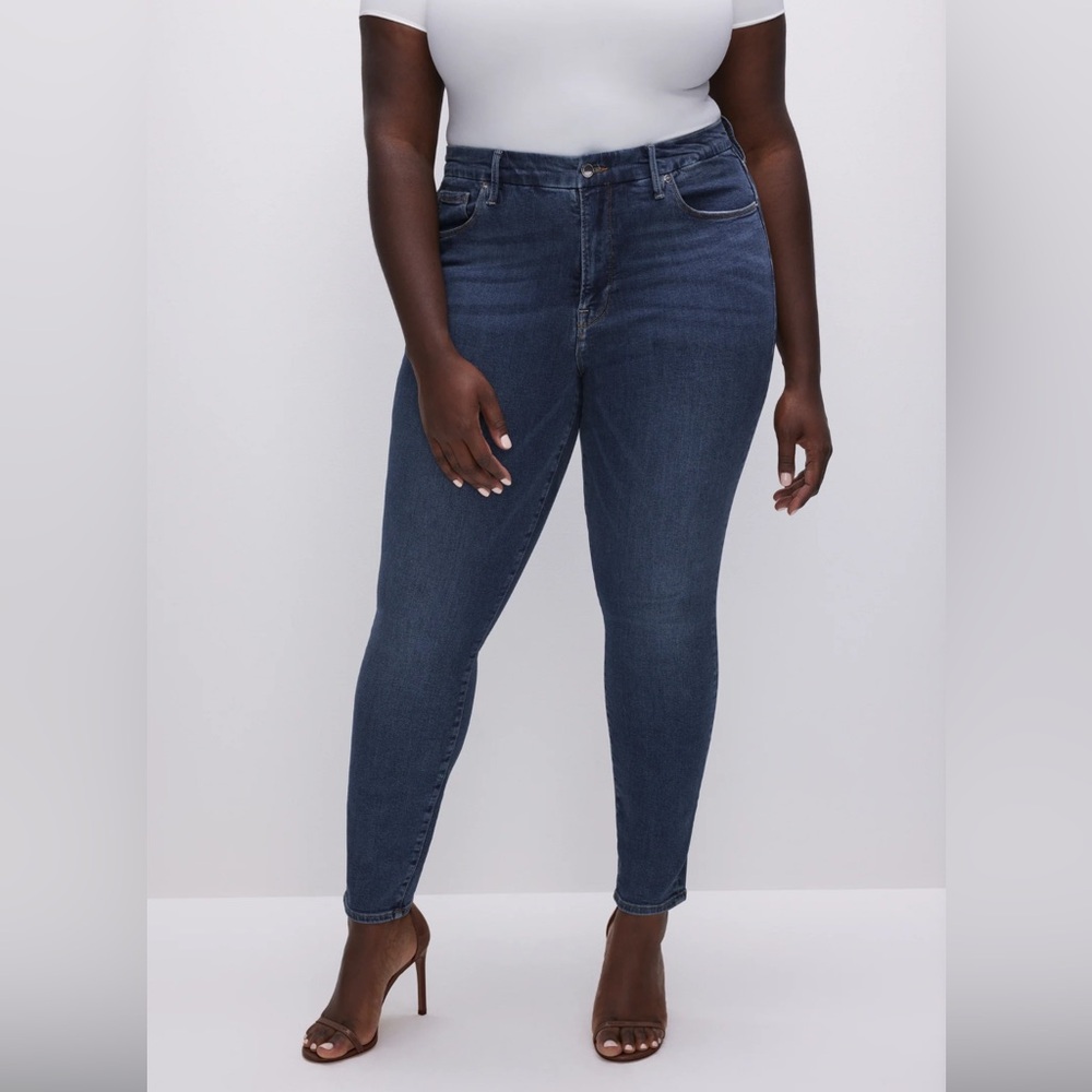 Women’s Good American Jeans size 16 Blue004 GOOD LEGS SKINNY JEAN